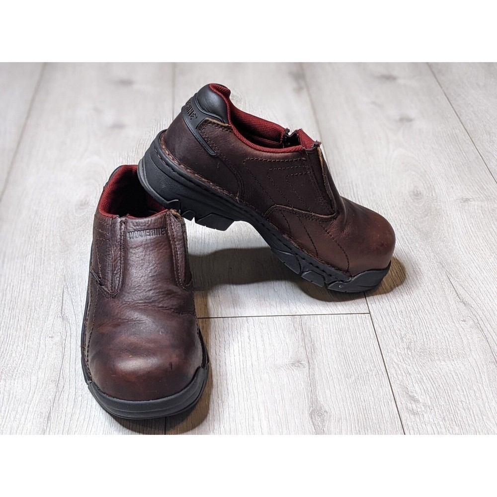 Wolverine Womens Ayah Peak AG Composite Toe Work Shoes Brown W02672 7.5 W